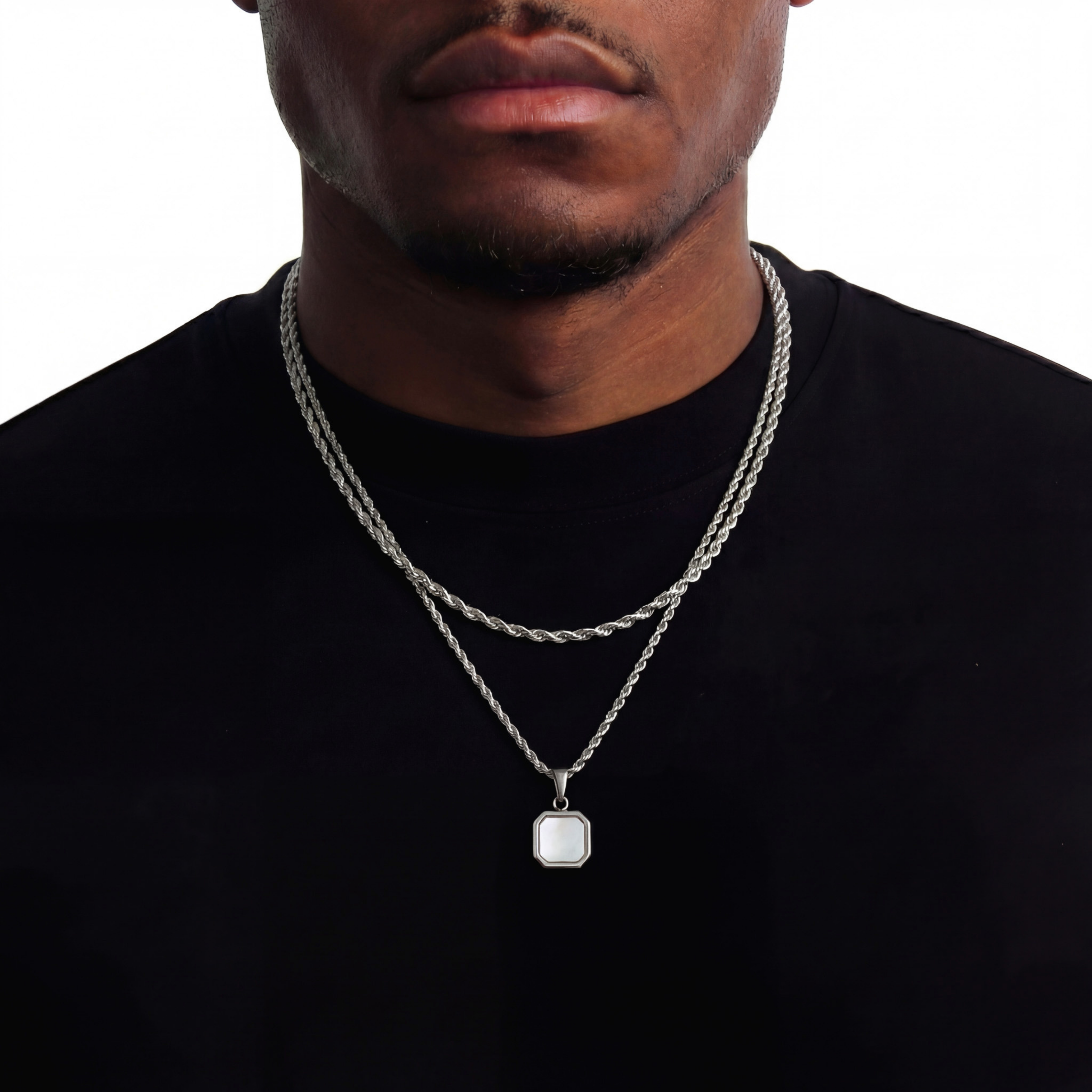 Moon Stone Set (Zilver)