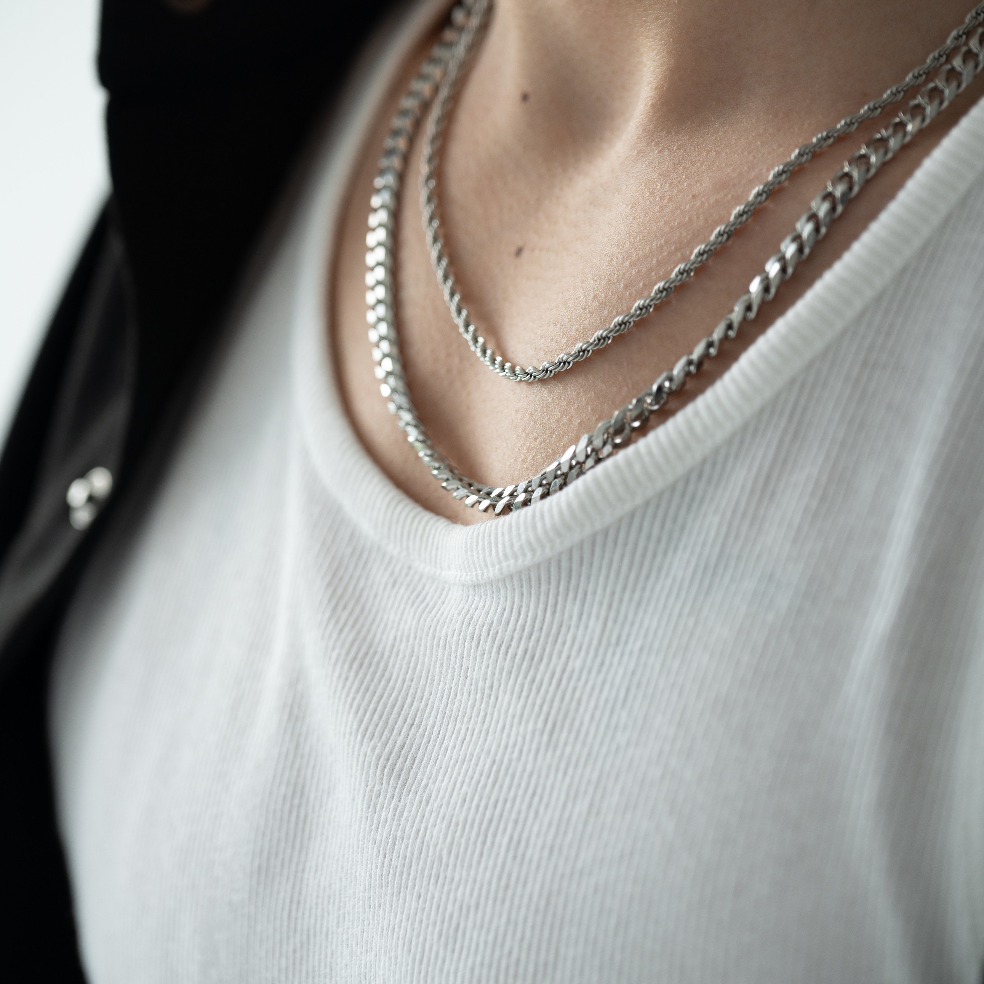 Clean Rope Ketting 3mm (Zilver)