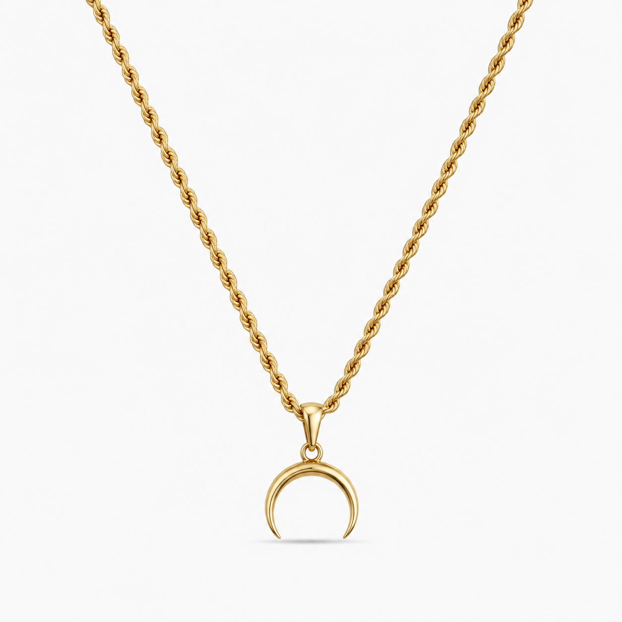Moon Hanger+ Ketting (Goud)