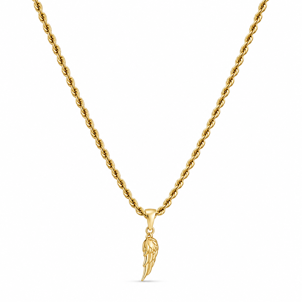 Wing Hanger + Ketting (Goud)