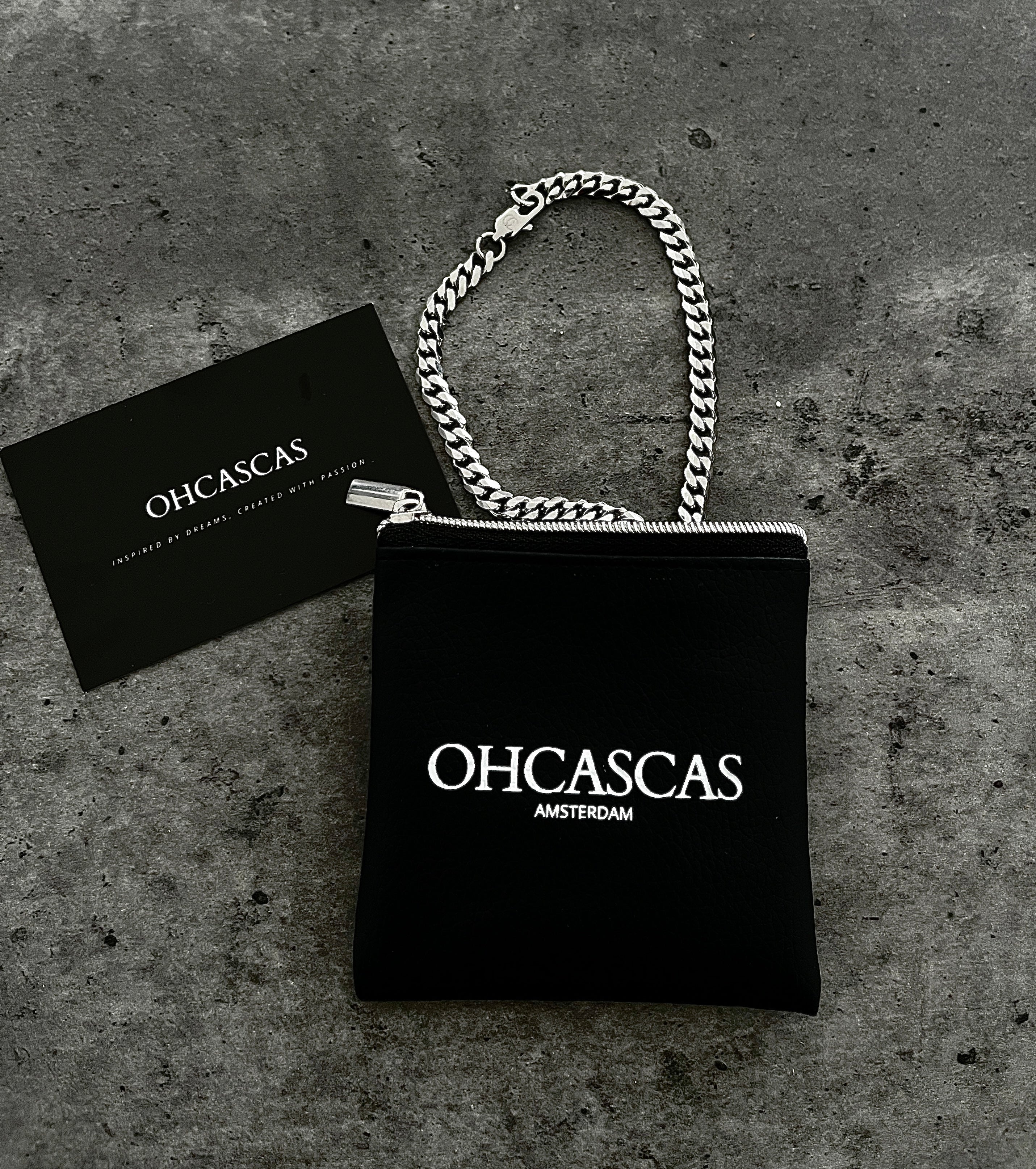 Classic Cuban Ketting 8mm (Zilver)