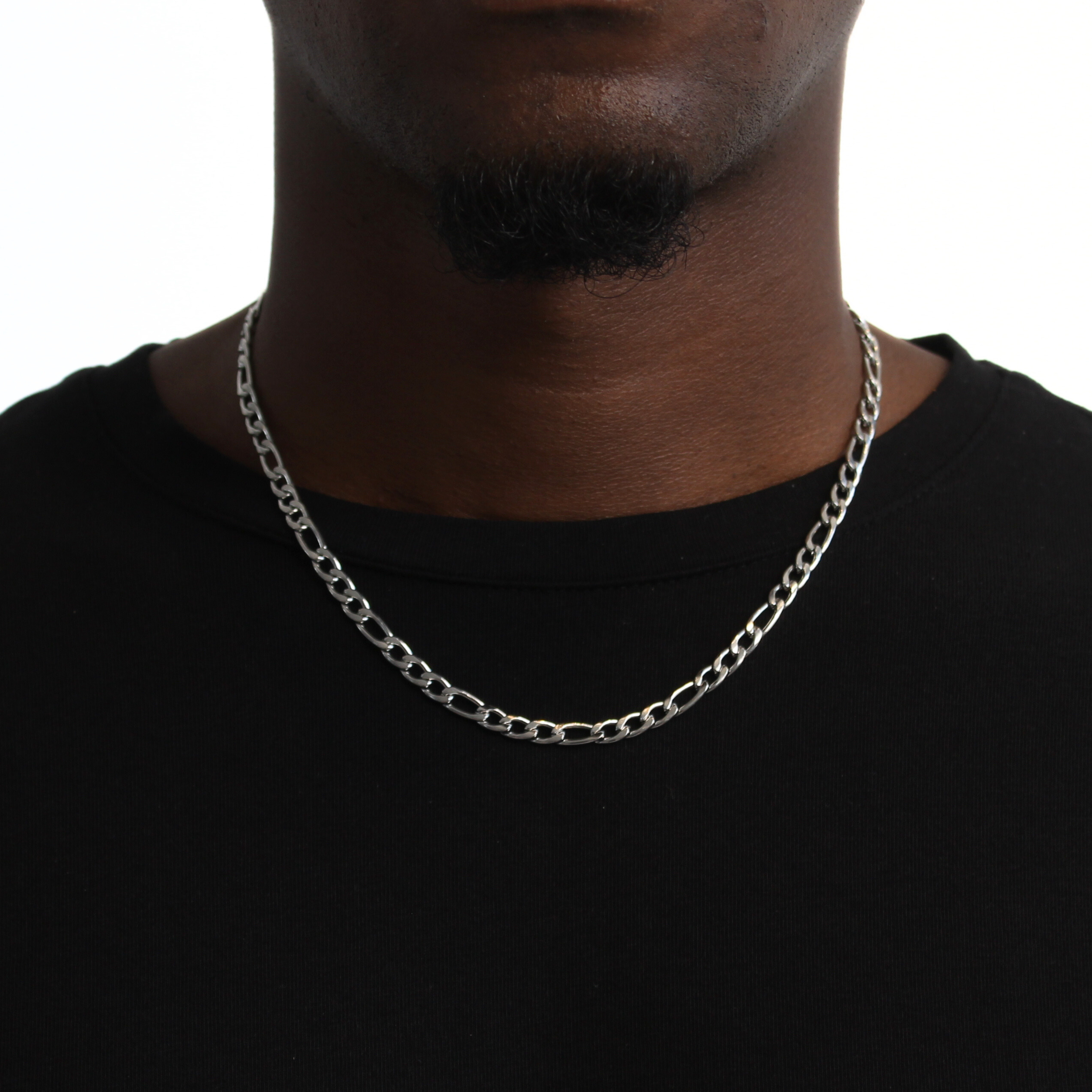 Iconic Figaro Ketting 5mm (Zilver)