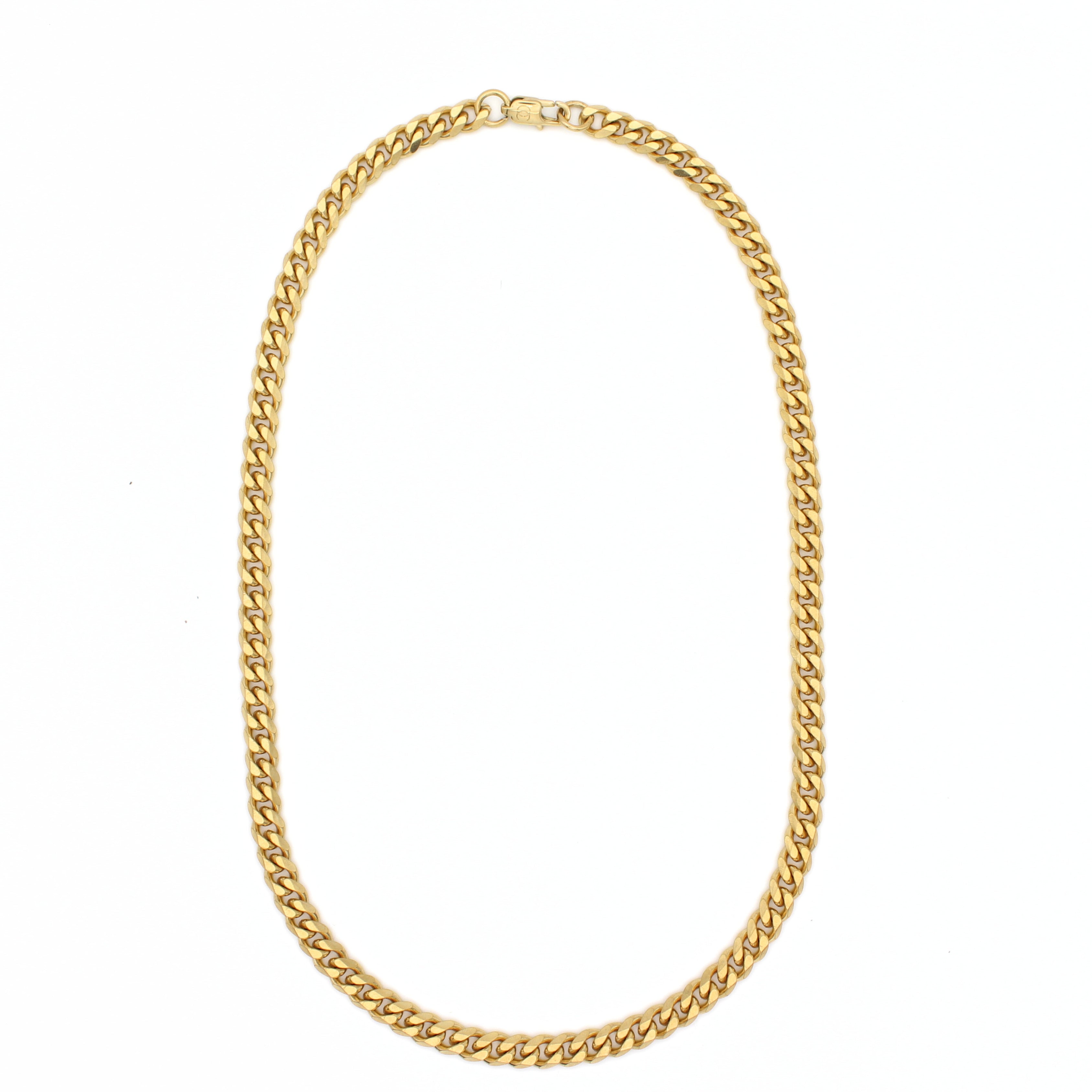Classic Cuban Ketting 6mm (Goud)