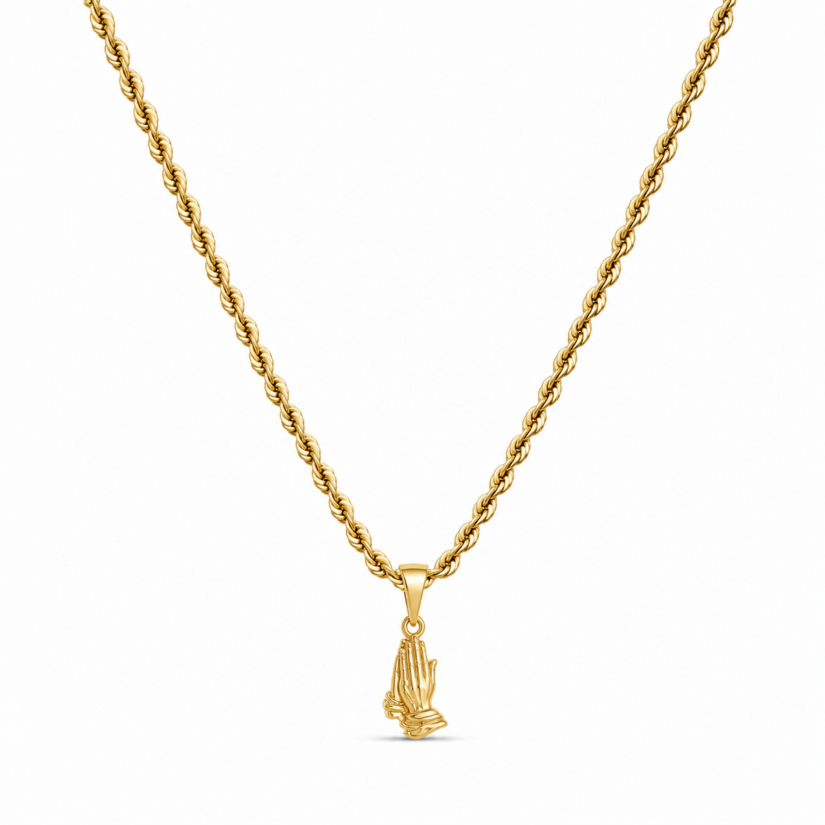 Hands Hanger + Ketting (Goud)