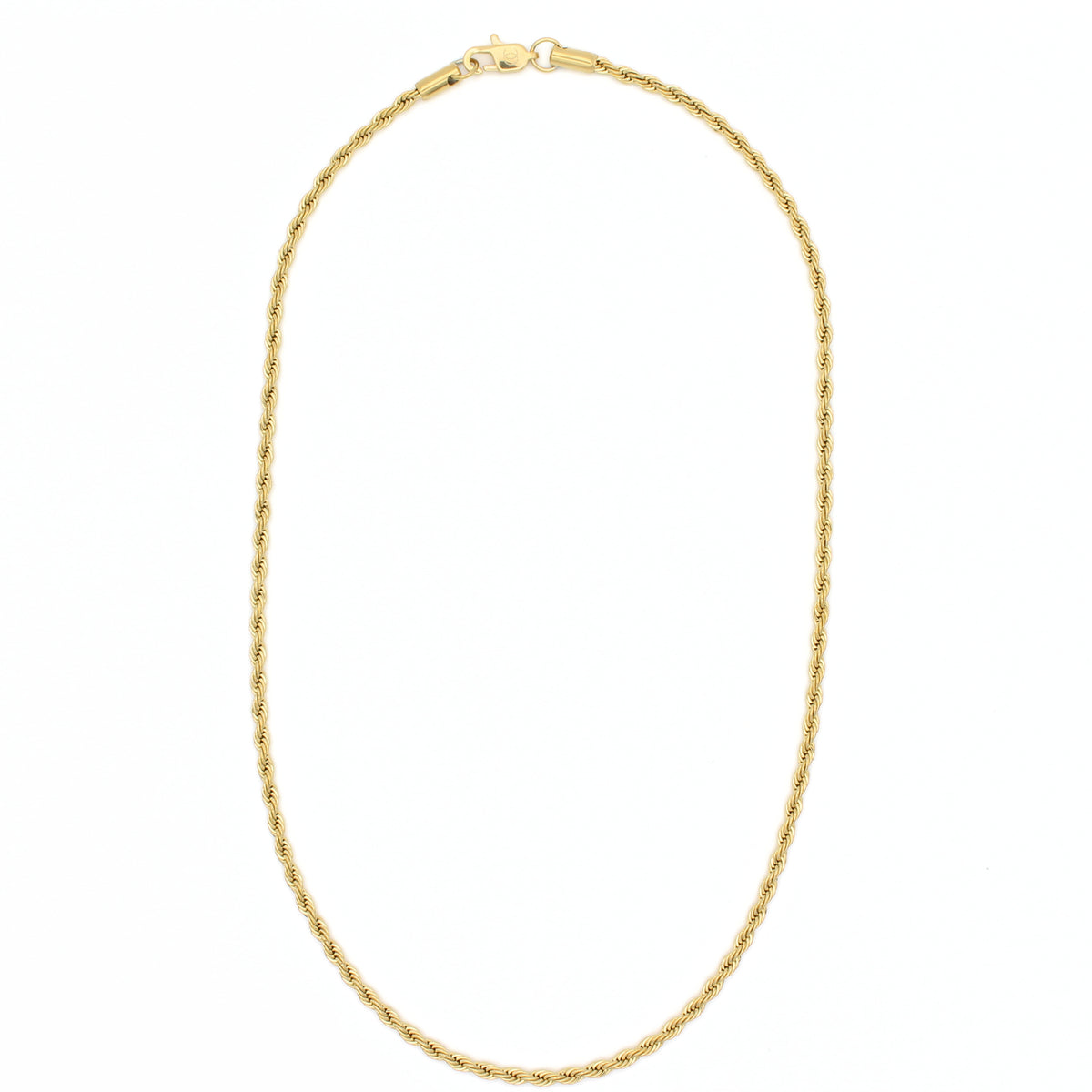 Clean Rope Ketting 3mm (Goud)