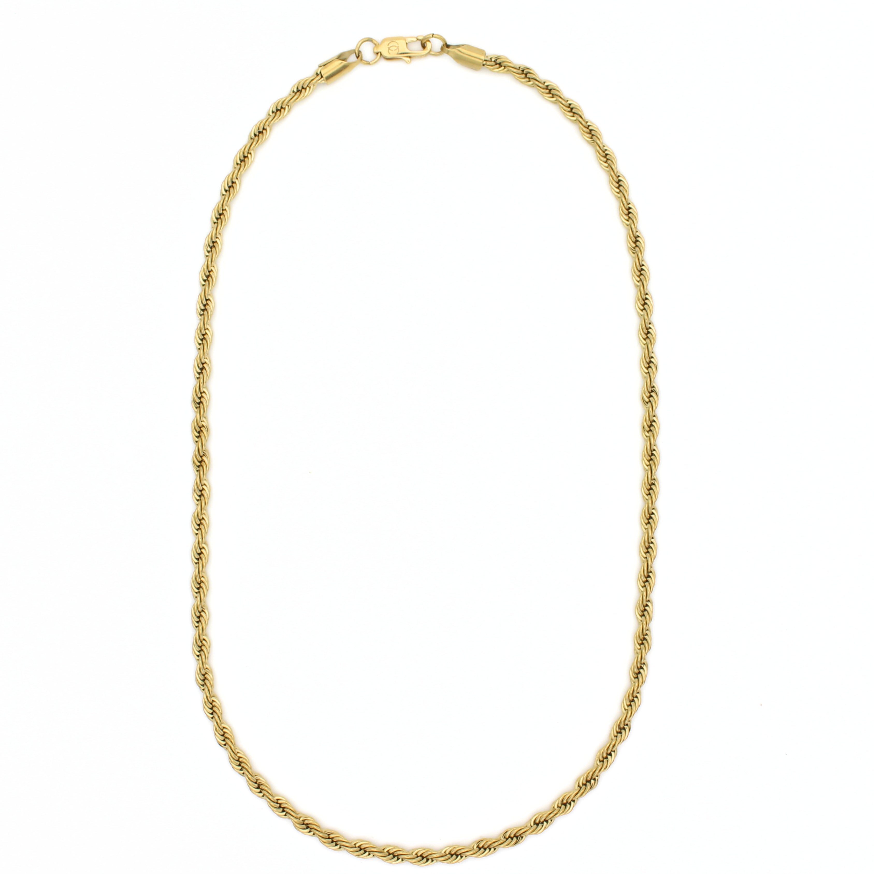 Clean Rope Ketting 4mm (Goud)