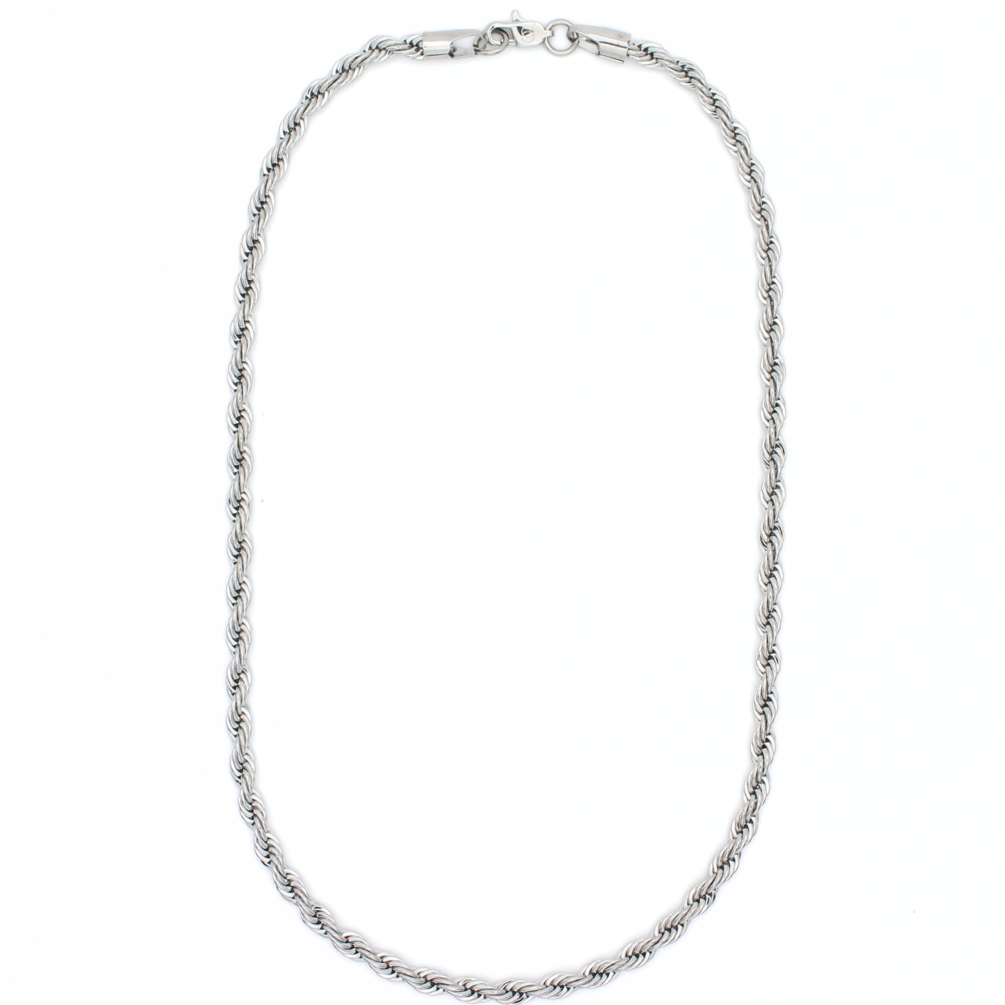 Clean Rope Ketting 5mm (Zilver)